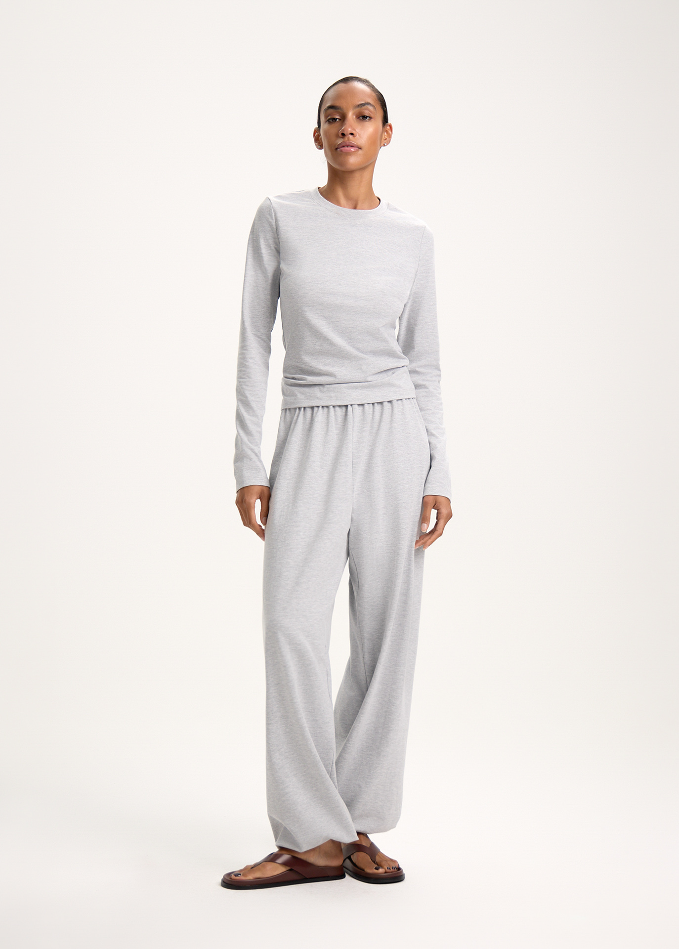 Лонгслив slim fit из хлопка NICEONE, Серый меланж, Лонгслив slim fit из хлопка NICEONE
Лонгслив slim fit из хлопка NICEONE, Серый меланж, Лонгслив slim fit из хлопка NICEONE